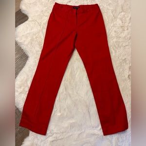 Red cotton Boston Proper pants.. size 2